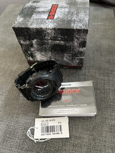 Casio shock 100 1a1er - casio, g-shock