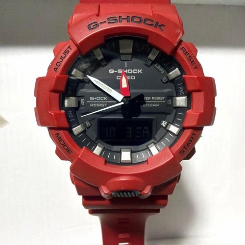 Casio shock red watch - g-shock,