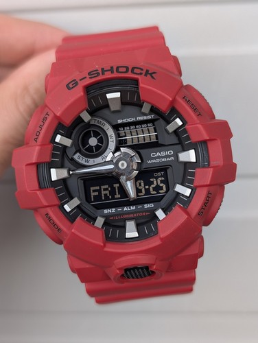 Casio shock 100 rot quarz - casio, ga-100
