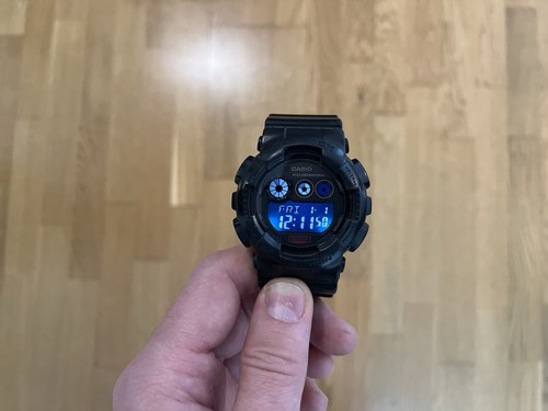 Casio shock 120mb black - casio, gd-120mb
