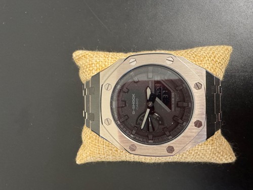 Casio 2100 mod steel - steel,